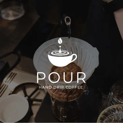 포트폴리오-카페로고 I  핸드드립전문 카페로고