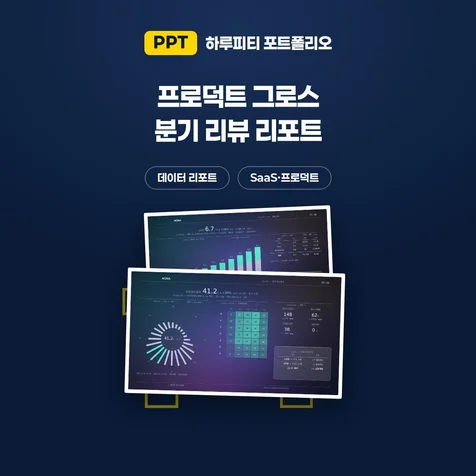 포트폴리오-SaaS 프로덕트 리포트