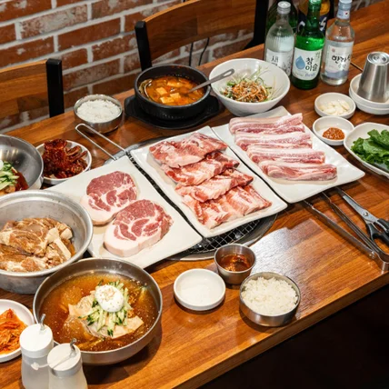 포트폴리오-[촬영/보정] 철수네숯불갈비 식당메뉴사진 촬영