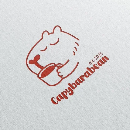 포트폴리오-캐피바라빈 로고디자인