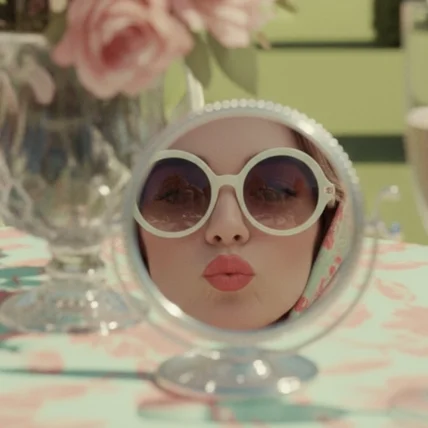 포트폴리오-AI 패션 화보 비주얼 패키지 | Retro Garden Soirée Concept