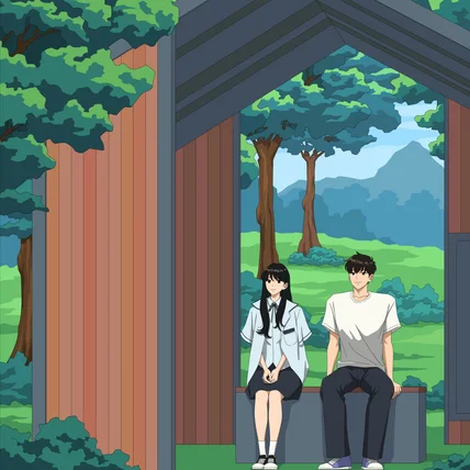 포트폴리오-4미터 대형 포토존 인쇄물 일러스트 작업