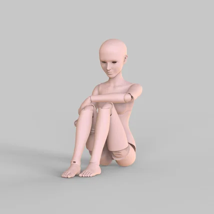 포트폴리오-구체관절인형 디자인