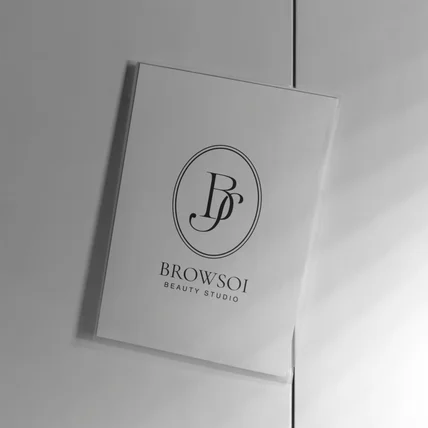 포트폴리오-뷰티 스튜디오 browsoi 로고 디자인 제작