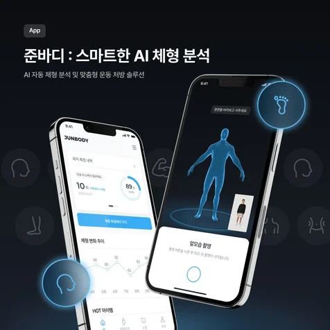 포트폴리오-준바디 : 스마트한 AI 체형측정