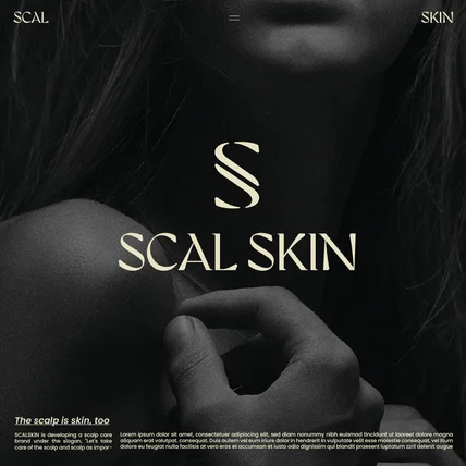 포트폴리오-헤어케어 브랜드 SCAL SKIN