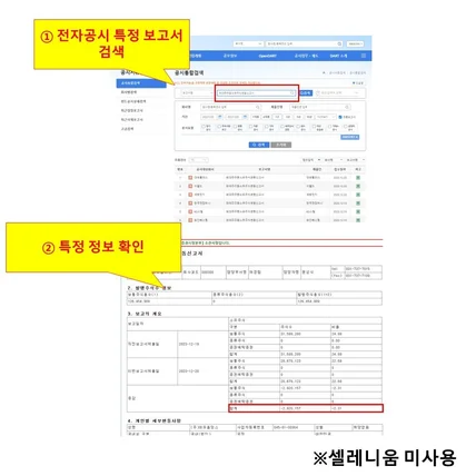 포트폴리오-전자 공시 사이트 정보 크롤링 프로그램