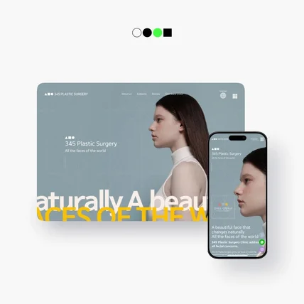 포트폴리오-성형외과 다국어 홈페이지 제작