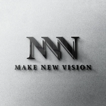 포트폴리오-'MNV' 로고 디자인