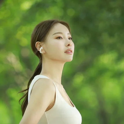 포트폴리오-[촬영,조명,보정] 필립스 무선, 유선 이어폰 야외 촬영