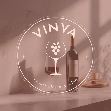 포트폴리오-캐쥬얼 다이닝 & 와인바 VINYA 로고