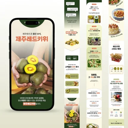 포트폴리오-레드키위 상세페이지