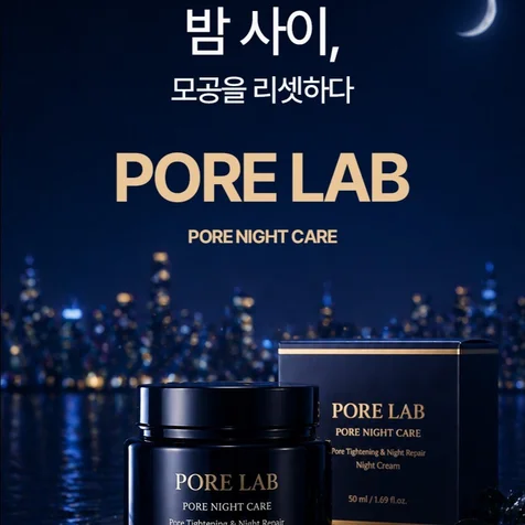 포트폴리오-포어랩 모공 나이트크림