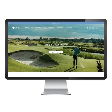 포트폴리오-aven 카페24 쇼핑몰 제작