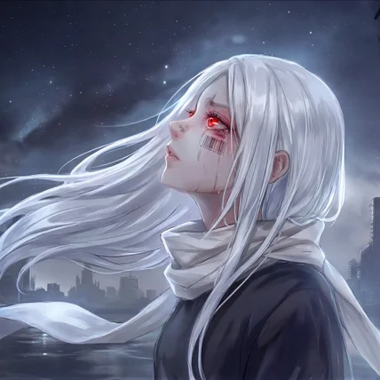 포트폴리오-세기말 게임 타이틀 컨셉 일러스트