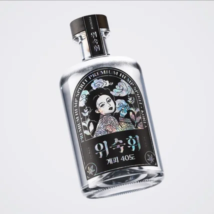 포트폴리오-프리미엄 전통주 F&B 디자인 | 라벨, 패키지, 일러스트