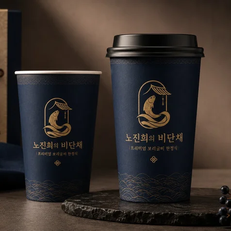 포트폴리오-생선집 로고 디자인