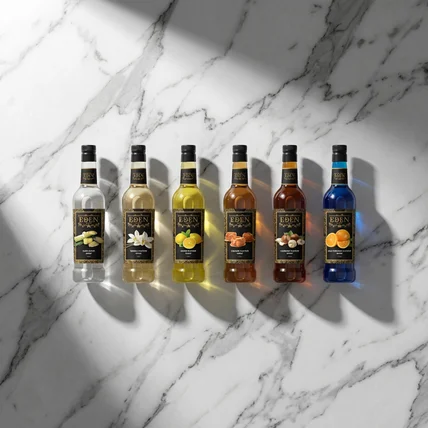 포트폴리오-에덴 시럽 라벨 디자인