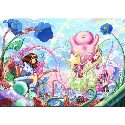 포트폴리오-핑크버블 일러스트 공모전 수상작