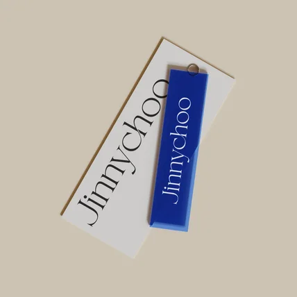 포트폴리오-의류 브랜드 jinnychoo 로고 디자인 제작