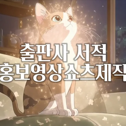 포트폴리오-[편집/ai그림제작/에니메이션화] 인플루엔셜 출판사 마케팅 영상 제작