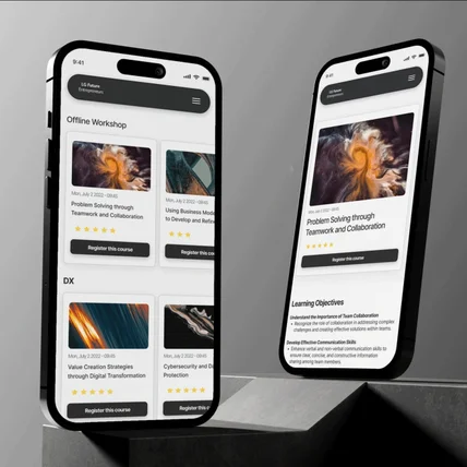 포트폴리오-LG LMS 서비스 기획