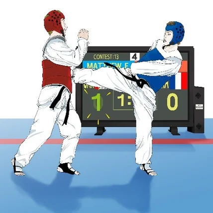 포트폴리오-국제태권도 대회 심판수첩