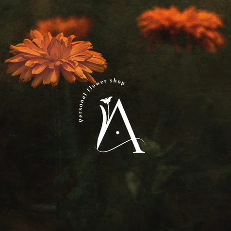 포트폴리오-[플라워샵 로고] Aroma Blooms