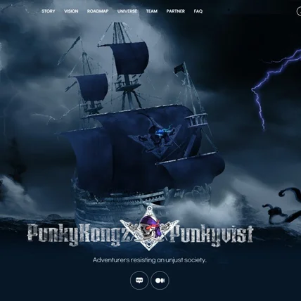 포트폴리오-펑콩 웹사이트