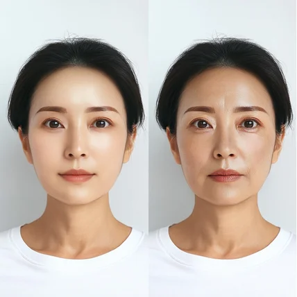 포트폴리오-일반인 모델 피부 Before&After