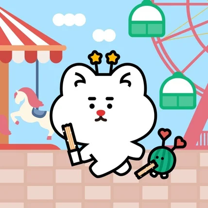 포트폴리오-사랑스러운 곰돌이 캐릭터