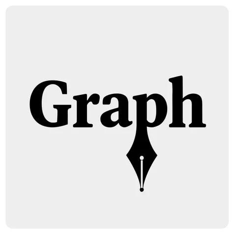 포트폴리오-타이포그래피 로고 AI 파일 변환 · 인쇄 최적화 벡터 일러스트 디자인 (Graph)
