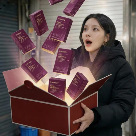 포트폴리오-[기획/제작/편집] 수젠텍 슈어메디 글루타치온 AI 릴스 제작