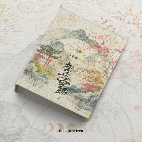 포트폴리오-동양풍 바인더 표지 디자인