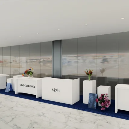 포트폴리오-백화점 팝업 3D 렌더링