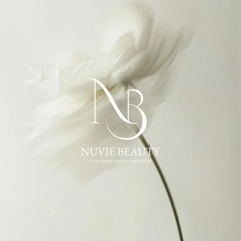 포트폴리오-[ NUVIE BEAUTY ] 뷰티 로고