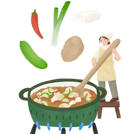 포트폴리오-저녁메뉴는 된장찌개