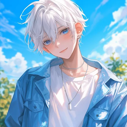 포트폴리오-미소년 일러스트