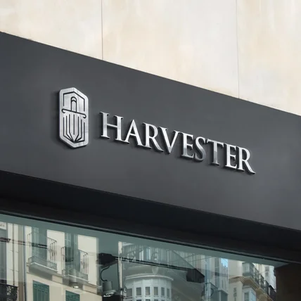 포트폴리오-HARVESTER 로고디자인
