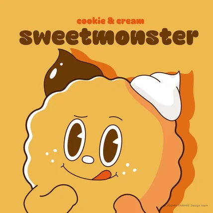 포트폴리오-과자류 전문점 마스코트 제작