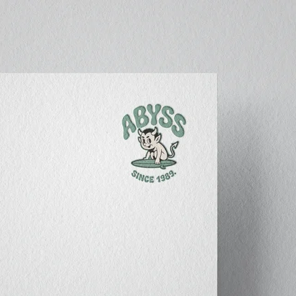 포트폴리오-의류 브랜드 로고_ABYSS(시안 2)
