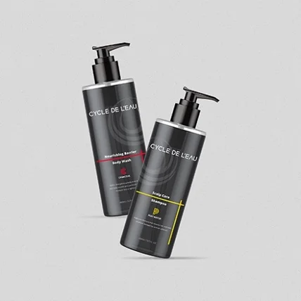 포트폴리오-씨클드로 샴푸, 바디워시 패키지 디자인