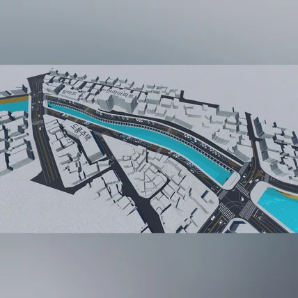 포트폴리오-제주 한천 도로개발사업