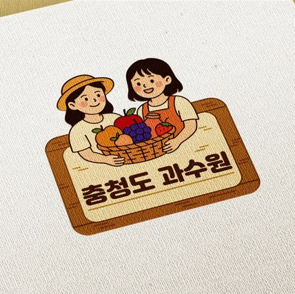 포트폴리오-[과일카페로고] 과일카페로고 디자인