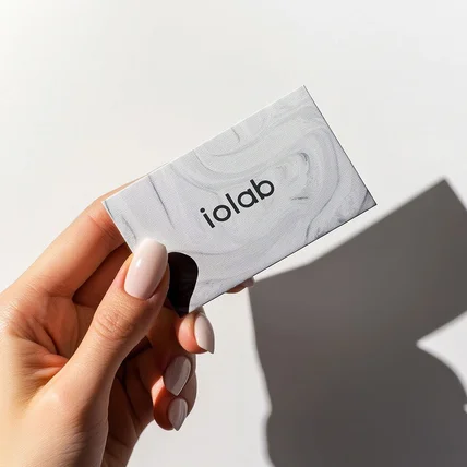 포트폴리오-모던 감성 뷰티 심플 명함 디자인