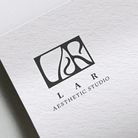 포트폴리오-'LAR AESTHETIC STUDIO' 로고