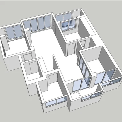 포트폴리오-30PY 아파트 3D 모델링