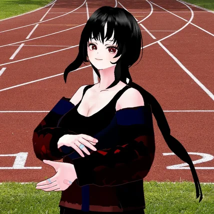 포트폴리오-달리기 소녀