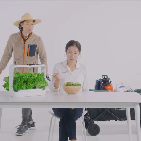 포트폴리오-[기획/모델섭외/촬영/편집] 가정용 식물 재배기 자람홈 홍보영상