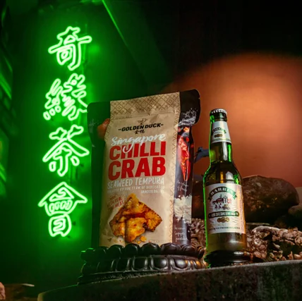포트폴리오-[푸드,인테리어 출장촬영/보정] 콜라보 홍보촬영 골든덕 칠리크랩X용산 웨이X하얼빈맥주